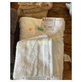 Purely Indulgent bath towel & wash cloths
