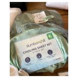 Slumber chill cooling sheet set, king