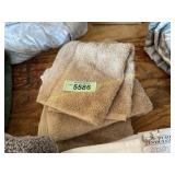 Purely Indulgent Brown wash clothes