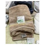2ct Brown purely indulgent Bath towel