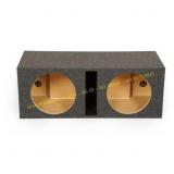 Dual 10 in. Vented Subwoofer Box 32x12x14.5 in