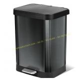Glad Stainless Steel Trash Can with Clorox OD