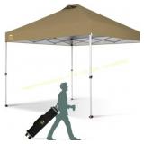 CROWN SHADES 10x10 Pop Up Tent RM100H, Beige