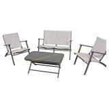 Complete? Four Seasons Courtyard Novara 4-Pc Patio