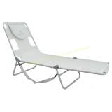 Ostrich The Original Chaise Lounge White