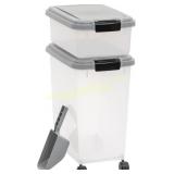 Dog Food Storage Combo - Amazon Basics