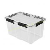 Sterilite 54-Qt Clear Storage Bin with Lid