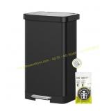 EKO Hudson Matte Stainless 75L Step Trash Can