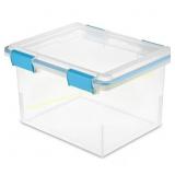 Sterilite 32-Qt Gasket Box, Blue