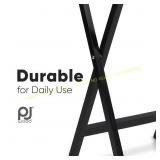 PJ Wood Folding TV Tray Tables, 2-Piece Set