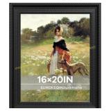 16x20 Black Embossed Poster Frame