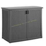 Suncast Lockable Outdoor Cabinet 97 Gal Gray