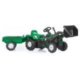 DOLU Pedal Ride-On Tractor with Trailer (3 6)