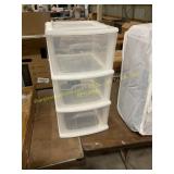 Plastic clear organizer