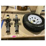 14 in trailer tire, camper stabilizer jacks