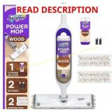 Swiffer Power Mop Wood Floor Cleaner Set