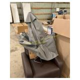 Patio umbrella with stand