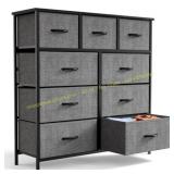 complete? edx Fabric Dresser for Bedroom 9 Drawer,