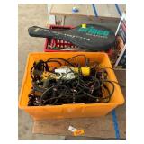 DeWalt tools, cable tie outs, cords