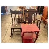 2 ct. chairs and table