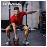 BalanceFrom Kettlebell Set 5/10/15/ lb