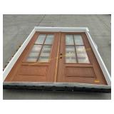 8 ft tall double entry door