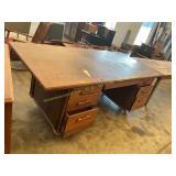 Wooden desk