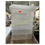 File Box, Snap Lid, Clear