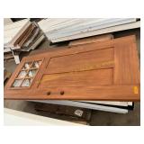 Pallet of assorted interior and exterior doors