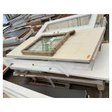 Pallet of assorted interior and exterior doors