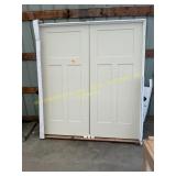 72 in double interior door