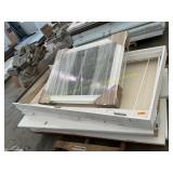 Pallet of assorted interior and exterior doors