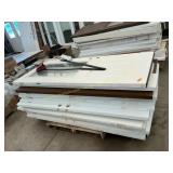 Pallet of assorted interior and exterior doors