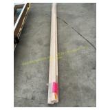 Wooden hand rails