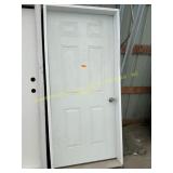 36 in entry door