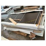 Pallet of assorted interior and exterior doors