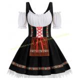 GRAJTCIN Womens Oktoberfest Velvet Dress