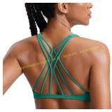 CRZ YOGA Naked Feeling Criss-Cross Bra MED