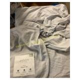 3Piece duvet set GRAY King/Cal King