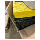 4ct Black/Yellow 38 Gal Totes
