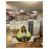 Polyester kids Avacado lounge chair