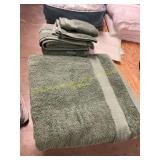 5pc Purely Indulgent cotton bath towel