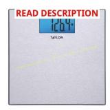Taylor Digital Stainless Steel Bathroom Scale