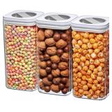 Amazing Abby 112-Oz Acrylic Canister Set (3)