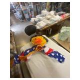 Patriotic Inflatble Duck Pool Float