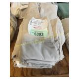 6 pcs king sz tan sheet set