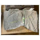 Cooling throw blanket 60x70in grey and white
