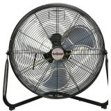 Hurricane Pro 20" High Velocity Fan, Black ?comple