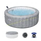 complete? SaluSpa Bali Smart Air Jet Hot Tub, 140-