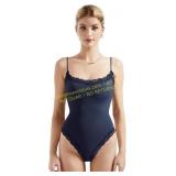 Small SUUKSESS Women Square Neck Lace Bodysuit